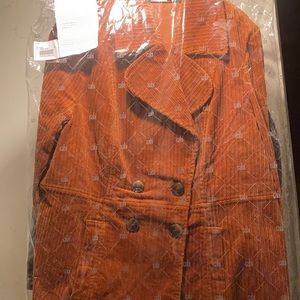 This is a jacket/cout really nice new never been out the bad